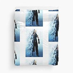 Final Fantasy VII - Sephiroth and Cloud Duvet Cover