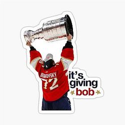 It Giving Bob Sergei Bobrovsky Sticker