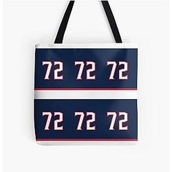 Sergei Bobrovsky All Over Print Tote Bag