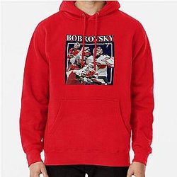 Sergei Bobrovsky Retro Design Pullover Hoodie