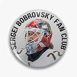 Sergei Bobrovsky Fan Club Pin