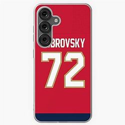 Florida Panthers Sergei Bobrovsky Home Jersey Phone Case for Samsung Galaxy