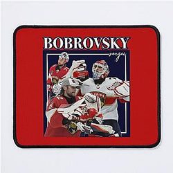 Sergei Bobrovsky Retro Design Mousepad