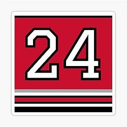 2024 Seth Jarvis Alternate Jersey Sticker