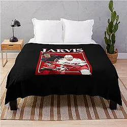 Seth Jarvis Retro Design Throw Blanket