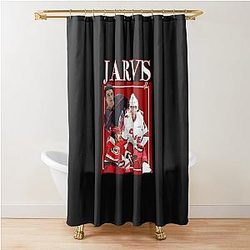 Seth Jarvis Retro Shower Curtain