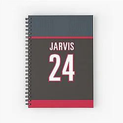 Carolina Hurricanes Seth Jarvis Home Jersey Phone Case Notebook