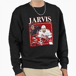 Seth Jarvis Retro Design Pullover Sweatshirt