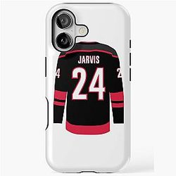 Seth Jarvis Hurricanes Jersey Tough Case
