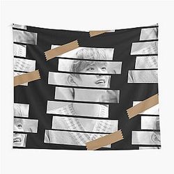 Kim Seungmin Stray Kids Seungmin Korean Kpop Monochrome Tapestry