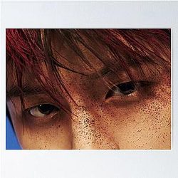 Seungmin eyes SKZ poster