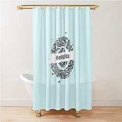 Seungmin Calligraphy Shower Curtain
