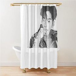 Seungmin Stray Kids Shower Curtain