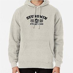 Stray Kids Seungmin Varsity Pullover Hoodie