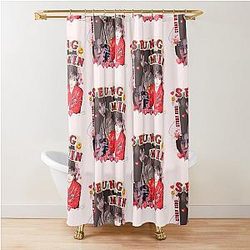 Seungmin Stray Kids Shower Curtain