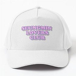 Seungmin Lovers Club Retro Typography Design Baseball Cap