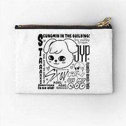 Print Seungmin stray kids Zipper Pouch