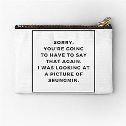 Seungmin (Stray Kids) Zipper Pouch