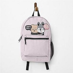Bang Chan and Seungmin Backpack