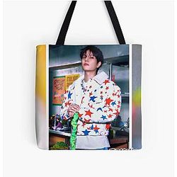 Seungmin puppy Stray Kids Season's Greetings SUPPER CLUB TEASER kpop 5 star dominate tour stay Tote Bag