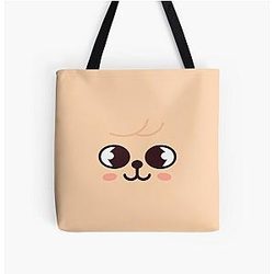 Puppy Seungmin Skzoo Stray Kids All Over Print Tote Bag