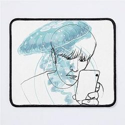 Shock Skz Seungmin with Jellyfish Mousepad