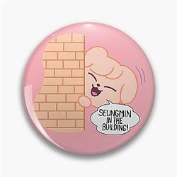 Stray Kids SKZoo Seungmin In the Building Meme Pin
