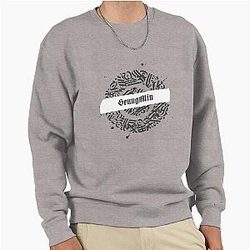 Seungmin Calligraphy Texture Sweatshirt