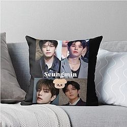 Seungmin Stray kids Throw Pillow
