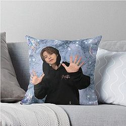 cute Seungmin Throw Pillow