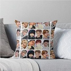 Stray Kids SKZ Blue Noeasy Go Circus The Victory Tour Felix Bang Chan Lee Know Changbin I.N. Seungmin Throw Pillow