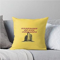 Seungmin in the building Stray Kids throw pillow
