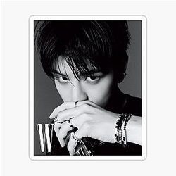 Seungmin HOT image Stray Kids boyfriend W Korea magazine teaser kpop SKZ stay poster Sticker