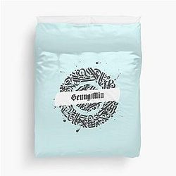 Seungmin Calligraphy Duvet Cover