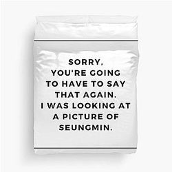 Seungmin (Stray Kids) Duvet Cover