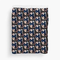 Kim Seungmin Stray Kids Seungmin Kpop Korean Floral Design Duvet Cover