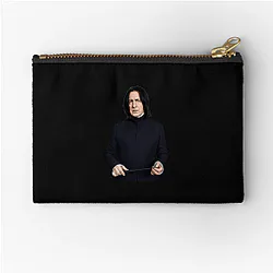 Severus Snape Alan Rickman legendary performance Severus Snape Zipper Pouches