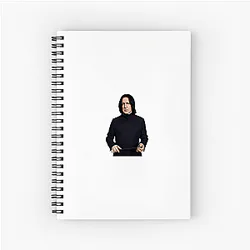 Severus Snape Alan Rickman legendary performance Severus Snape Notebook