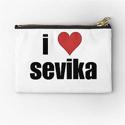 I love Sevika Zipper Pouch