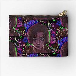 Graffitied Zipper Pouch