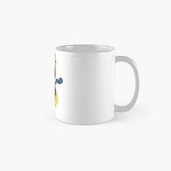Lord's or lady servants, Sevika, Gopika drawn in Indian Kalamkari style Classic Mug