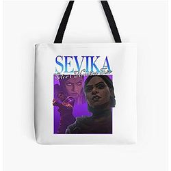 90s Sevika All Over Print Tote Bag