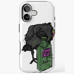 Sevika as a crow iPhone case