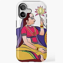 Lord's Gopikas or lady servants in Indian mythology iPhone Tough Case