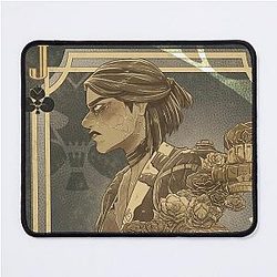 Game of Cards: Jack of Clubs (Sevika and Isha) Mouse Pad