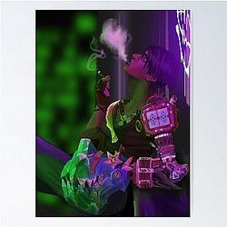 Sevika Smoking Poster