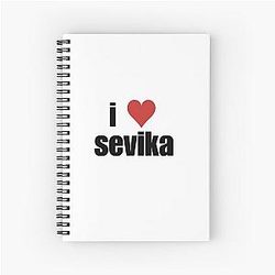 I love a Sevika Spiral Notebook