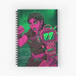 Hypercolor Spiral Notebook