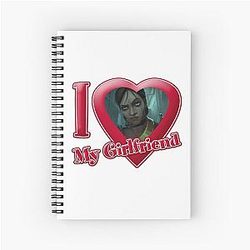 I love my girlfriend Sevika Spiral Notebook