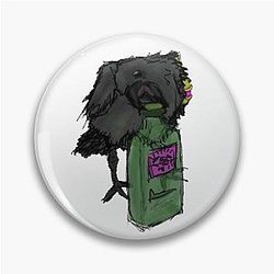 Sevika as a Crow Pin